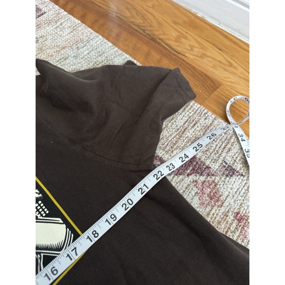 2000s Ecko Unlimited Mocha Brown T Shirt Large Y2K Grunge Skater - Picture 6 of 7